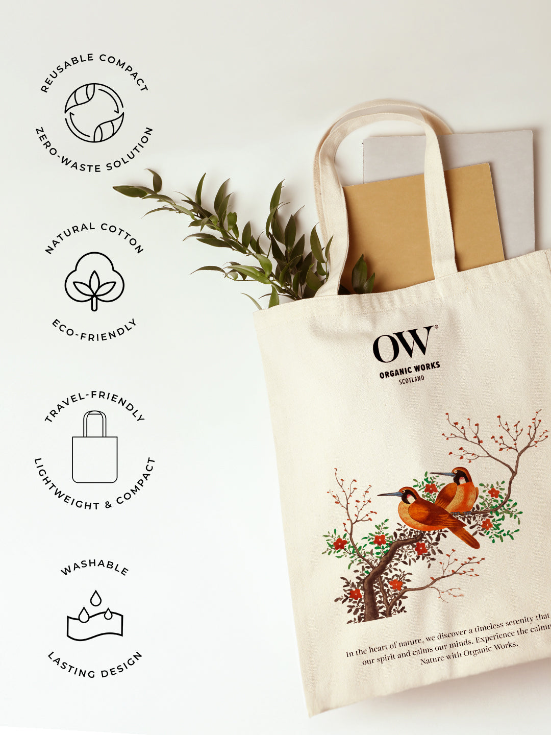 Organic Works Custom Tote Bag