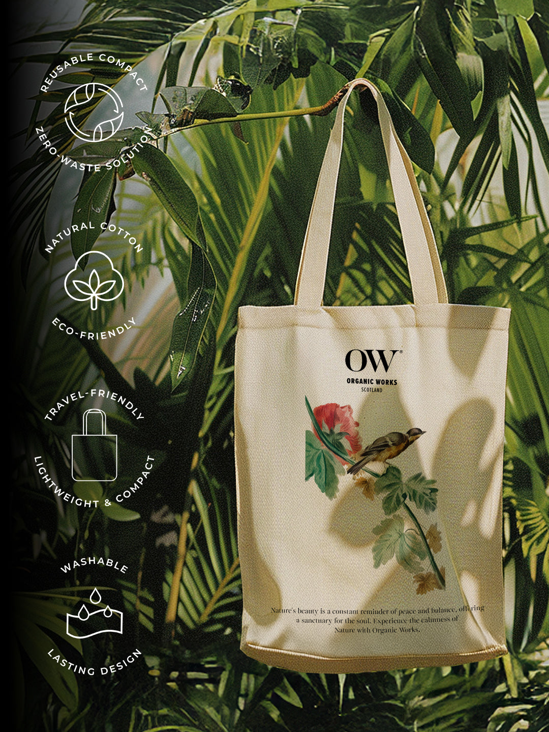 Organic Works Custom Tote Bag